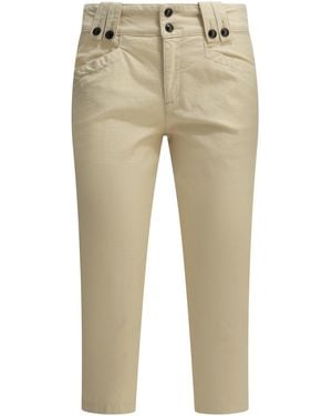 Isabel Marant 'berna'-casual Broek - Naturel