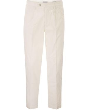 Re-hash Marc Cotton Chino Trousers - White