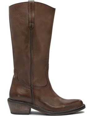 Moma Dallas 50Mm Boots And Ankle Boots - Brown
