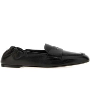 Stuart Weitzman Bryant Leather Loafers - Black