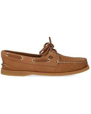Sperry Top-Sider Peanut Leather Loafer - Brown