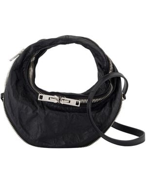 Alexander Wang Twyst Mini Crossbody Leder schwarz