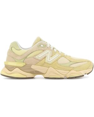 New Balance Two-Tone Mesh And Suede 9060 Trainers - Multicolour