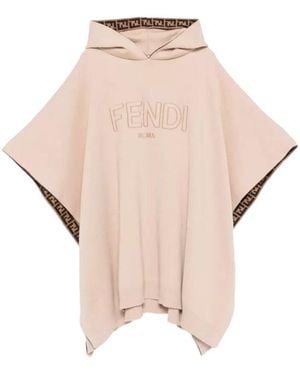 Fendi Cape Rome - Natural