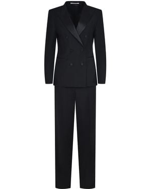 Tagliatore Tailleur "S Parigi" Made Of Virgin Wool - Black