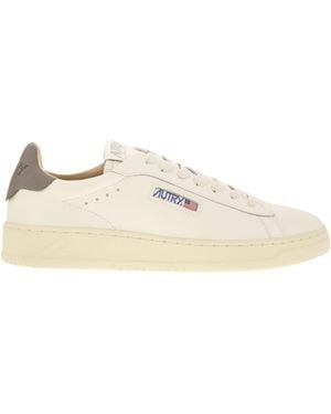 Autry Dallas Lederen Sneakers - Naturel
