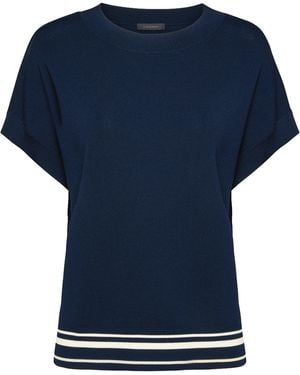Elena Miro Maglia Maniche Corte - Blue