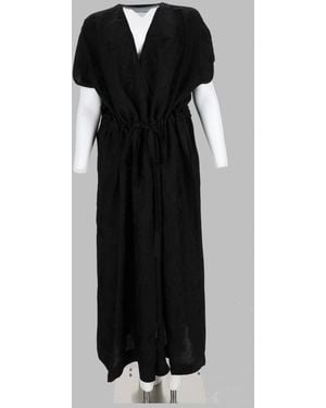 Uma Wang Viscose-Cupro Dress For - Black