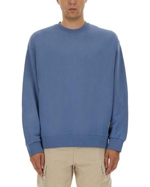 Carhartt Cerulean Cotton Alumni Sweat - Blue