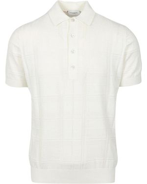 Paolo Pecora T-Shirts und Polos Creme - Weiß
