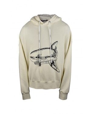 Palm Angels Kapuzen-Sweatshirt - Weiß