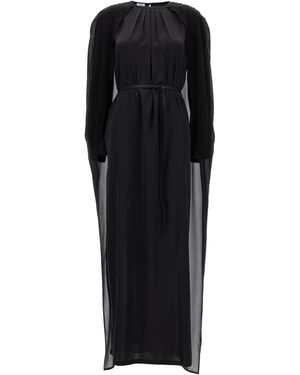 DI.LA3 PARI' Di.la3 Pari 'Cape Kleid - Schwarz