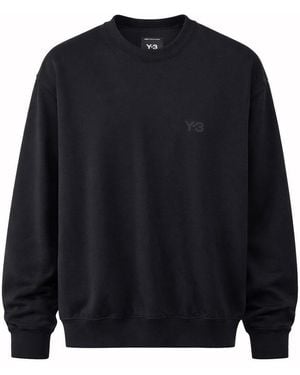 Y-3 3 Cotton Sweatshirt - Blue
