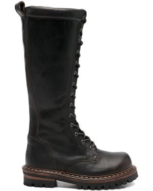 Our Legacy Cager Schnürstiefel - Schwarz