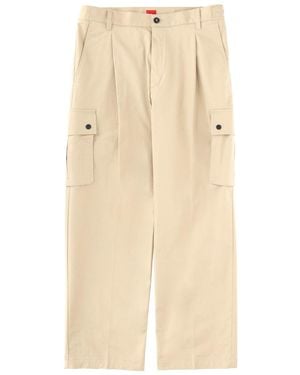 HUGO Relaxed Cargo Trouser - Natural
