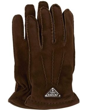 Prada Gloves - Brown