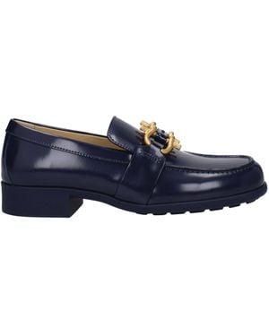 Bottega Veneta Mocassini Monsieur Woman Skin Blauw/donkerblauw