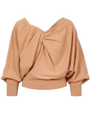 Alberta Ferretti Pullover Braun - Natur