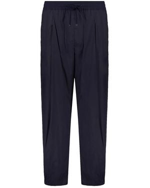 Herno Elasticated Pants - Blue