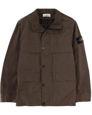 Stone Island "Field" Jacket - Brown