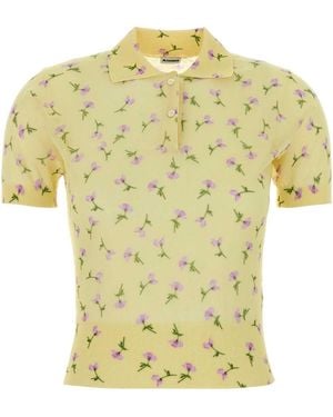 Jil Sander Sh Sl Polo T-Shirt - Yellow