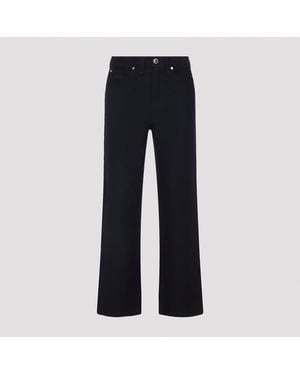 Brioni 5-Pocket Cotton Pants - Blau