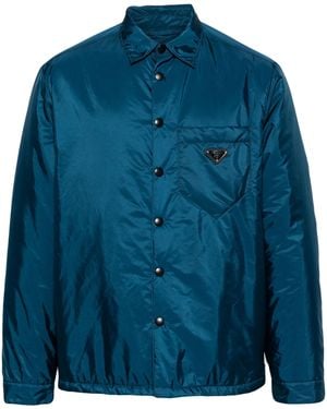 Prada Re-Nylon Shirt - Blue