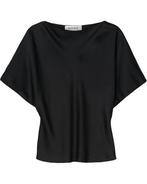 Rohe Fluido Top Satinato - Nero