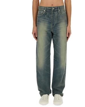 KENZO Mid Rise Jeans - Green