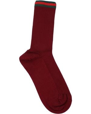 Gucci Socks And Ankle Socks For Cotton/Burgundy - Red