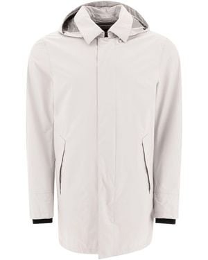 Herno Lightweight Spring Coat - White