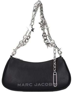 Marc Jacobs Shoulder Bag Leather - Black