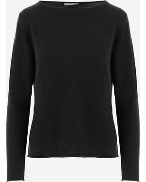 Allude Jersey de cachemira - Negro