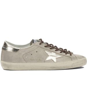 Golden Goose "Super Star" Low Trainers - Natural