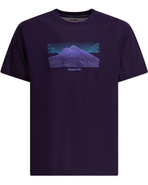 Montbell T-shirts - Blauw