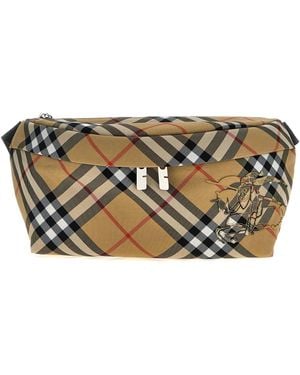 Burberry Check Taille Bag - Grijs