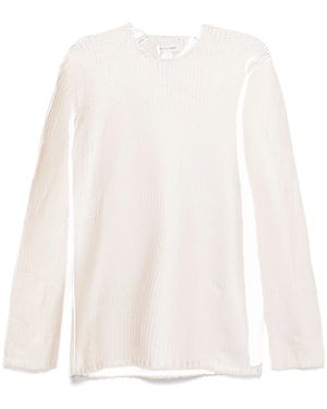 Comme des Garçons Shirt Knitted - White