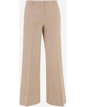 QL2 Donna Cotton Pants - Natural