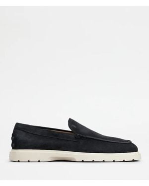 Tod's Wildleder-Loafer - Blau