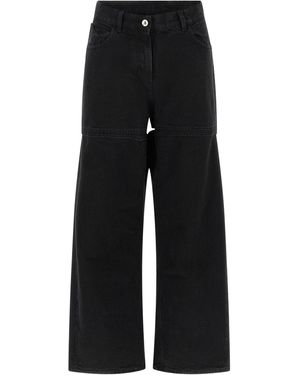 The Attico L'Attico Tagliato I Jeans - Nero