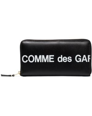 Comme des Garçons Wallet Huge Logo - Black