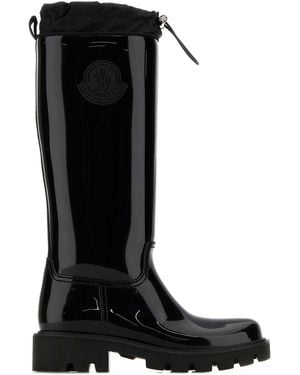 Moncler Rubber Kick Stream Boots - Black