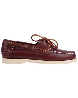 Sebago Docksides Portland Waxed Woman Mokassin - Braun