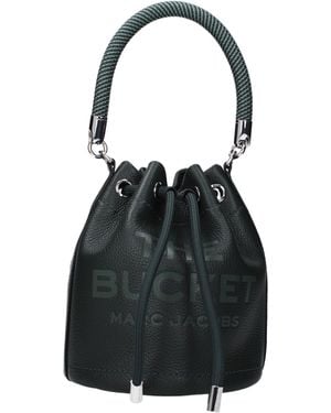 Marc Jacobs Handbags The Bucket Leather/Ivy - Black