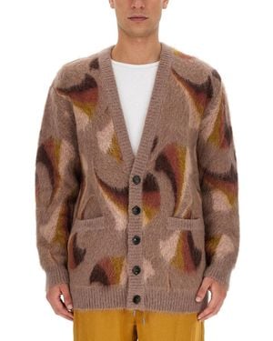 Etro V-Neck Cardigan - Brown