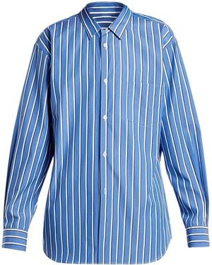 Comme des Garçons Ik'm Nergens Heen. - Blauw