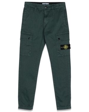 Stone Island Regular Tapered Pants - Green