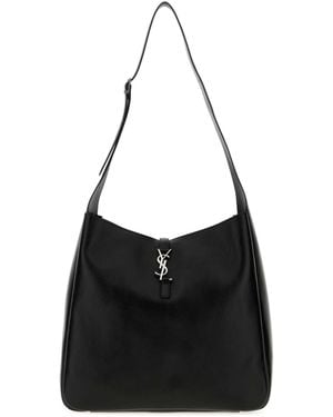 Saint Laurent Ysl Bv 5A7 Hobo Maxi E_Shenzi - Black
