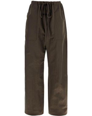 Fear Of God Textured Nylon Utility Trousers For Versatile - Green