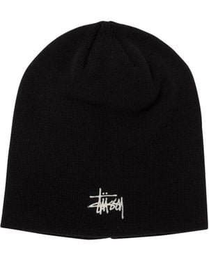 Stussy "basic Skullcap" Beanie - Zwart